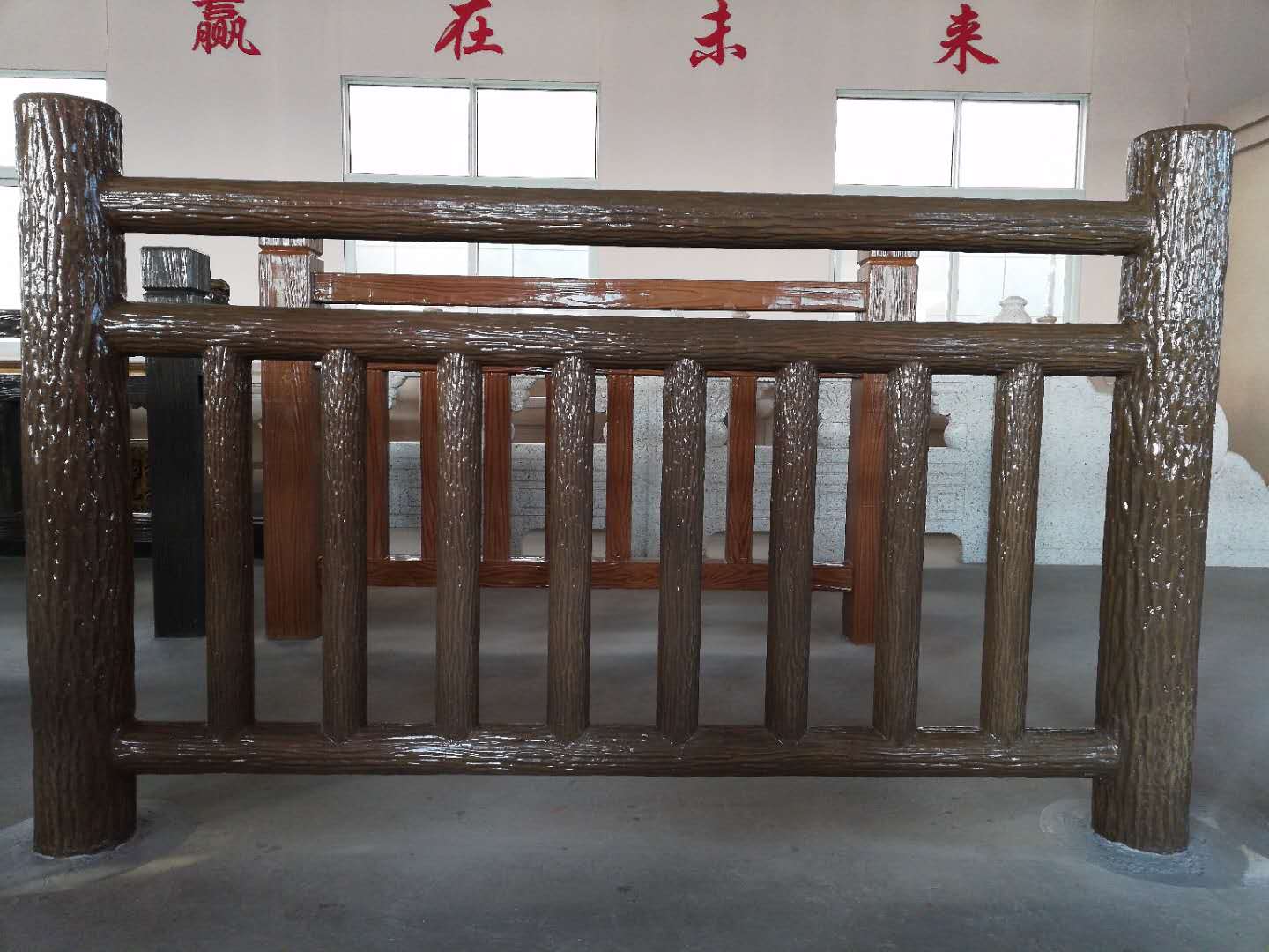 仿木护栏,仿树皮护栏
